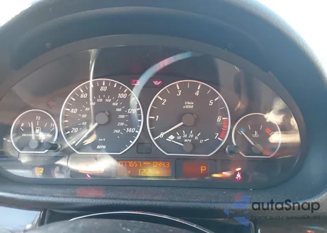 2003 BMW 330Ci z USA, uszkodzony, nr VIN WBABS53483JU98829